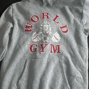 Brand new world gym hoodie